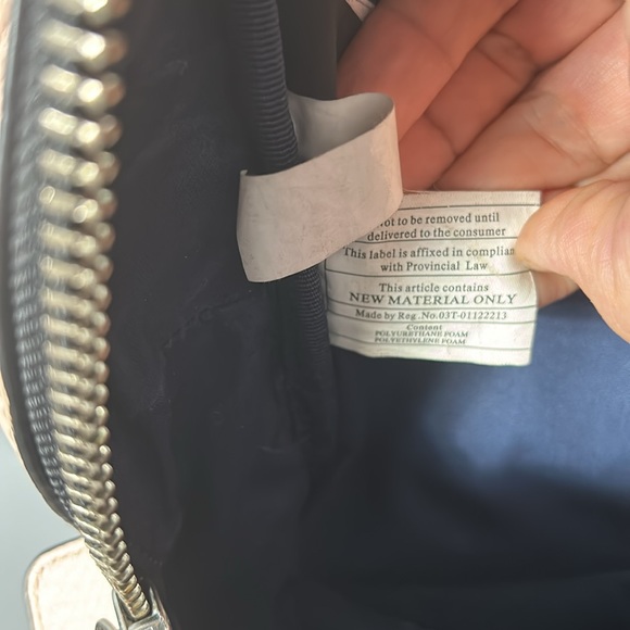 Pink grained leather Marc Jacobs mini crossbody bag with silver-tone hardware - Picture 11 of 16